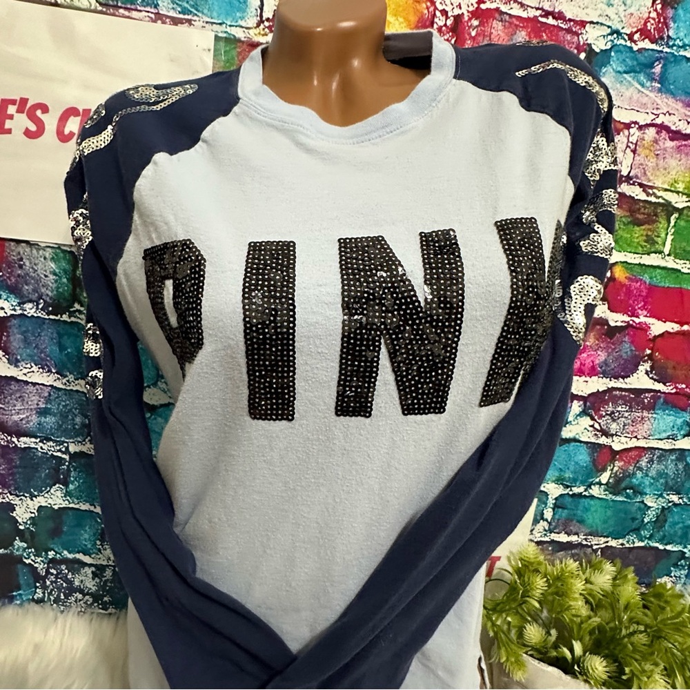 PINK VS XS BLING TOP
